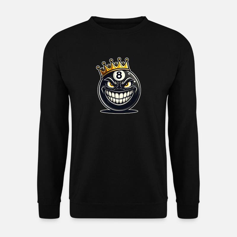 Roi du billard - Sweat-shirt Unisexe - noir