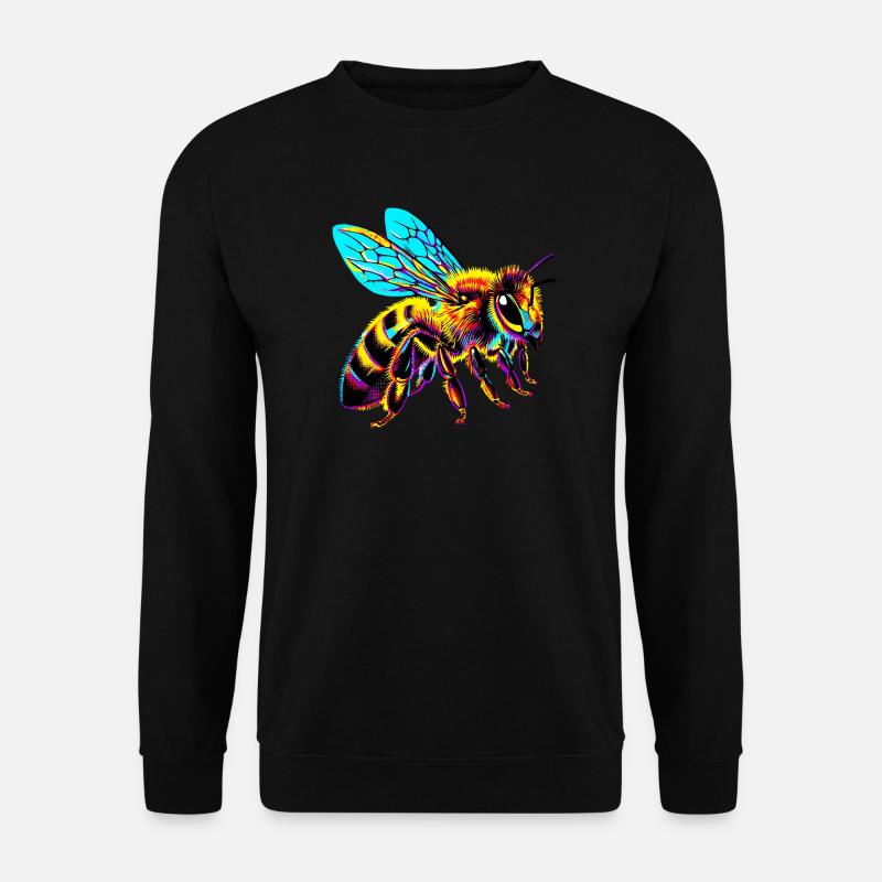 Biene - Unisex Pullover - Schwarz