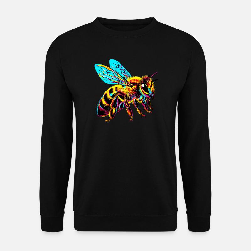 Biene - Unisex Pullover - Schwarz