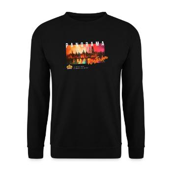 Panorama Amsterdam Palette - Sweat-shirt Unisexe - noir - Devant - Alina (178cm) & Michal (187cm)