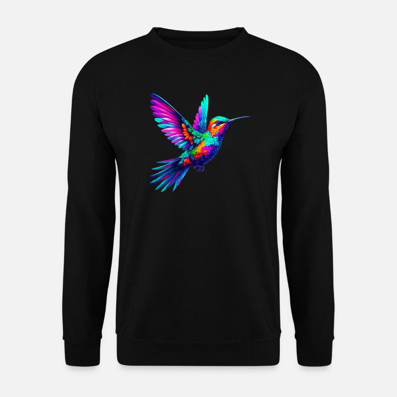 Kolibri - Unisex Pullover - Schwarz