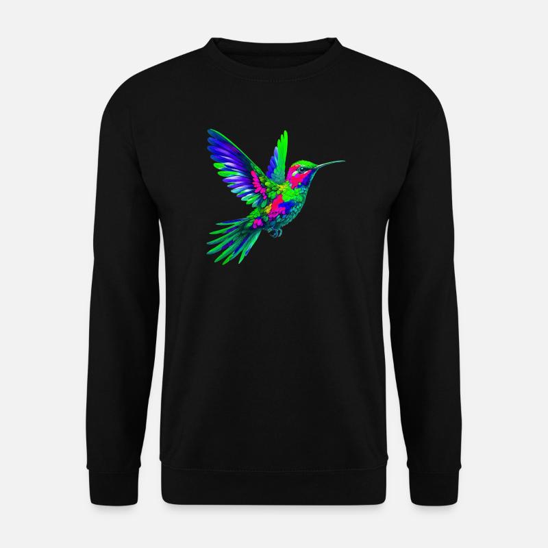 Kolibri - Unisex Pullover - Schwarz