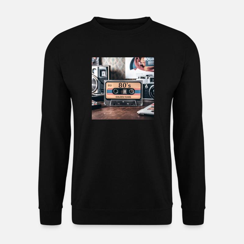 80s - Unisex Sweatshirt - black
