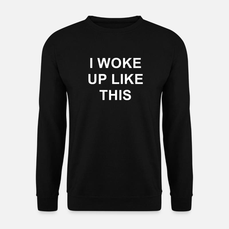 Inspirierende Botschaft T-Shirt - Unisex Pullover - Schwarz