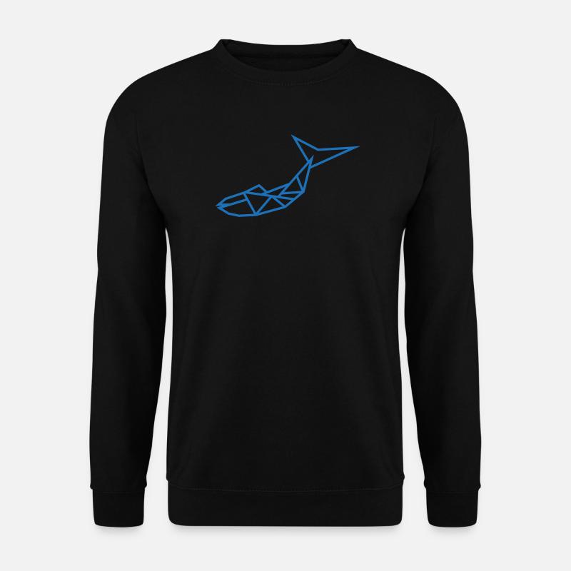 whale - Unisex Pullover - Schwarz