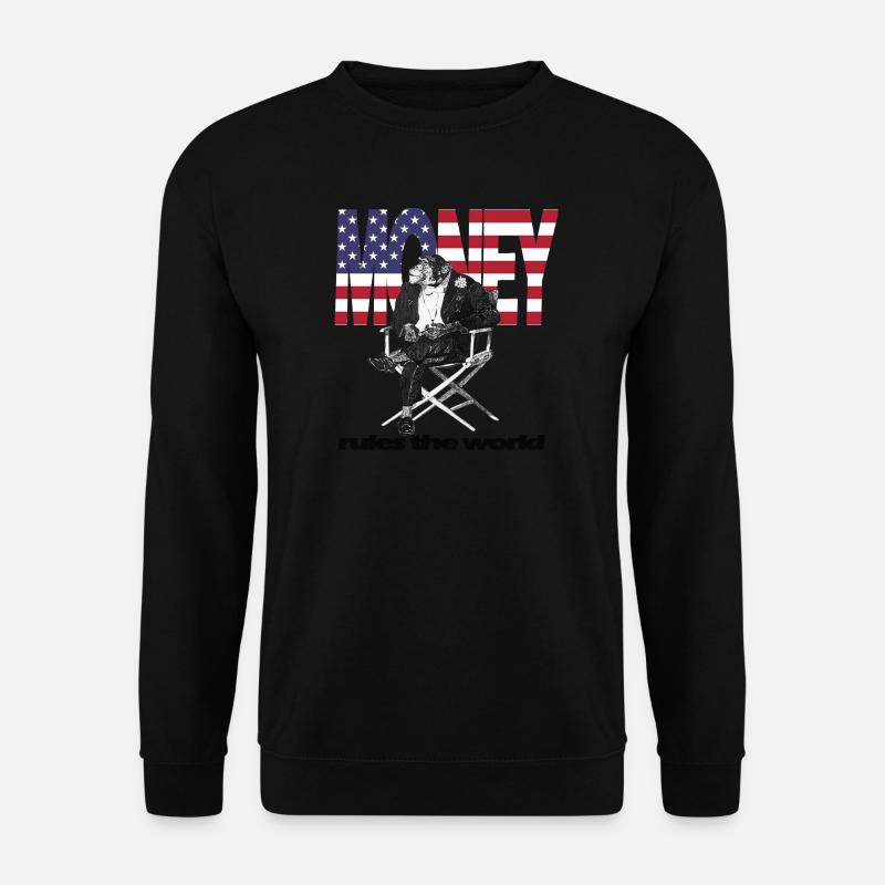 Money rules the world - Unisex Sweatshirt - black