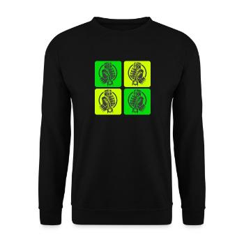 Screwdriver Power Style - Unisex Sweatshirt - black - Front - Alina (178cm) & Michal (187cm)