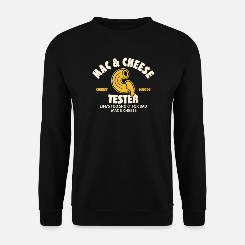 Mac & Cheese Tester - Unisex Sweatshirt - black