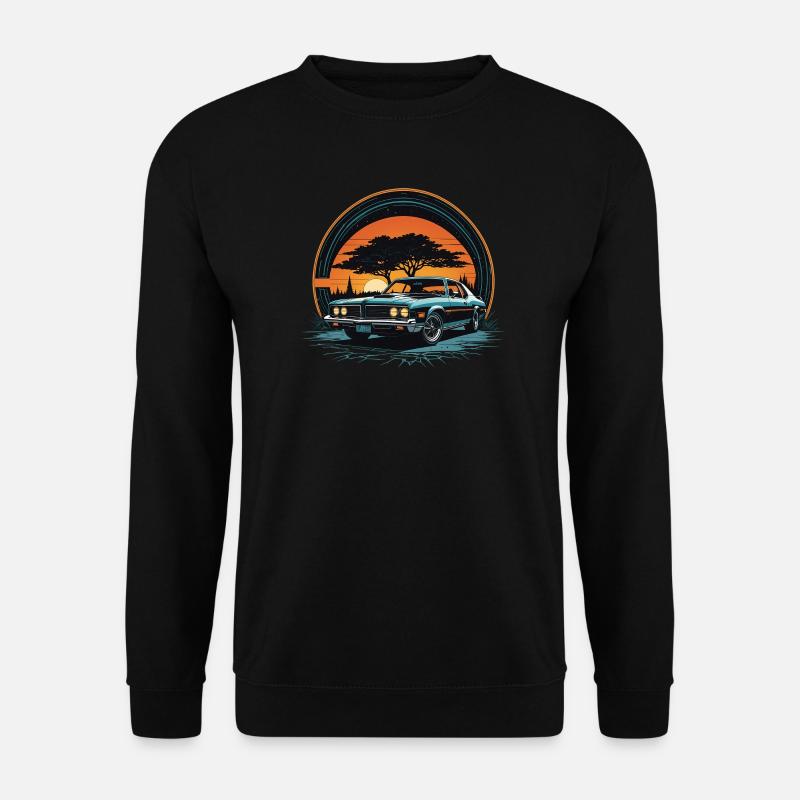 car_01 - Unisex Pullover - Schwarz