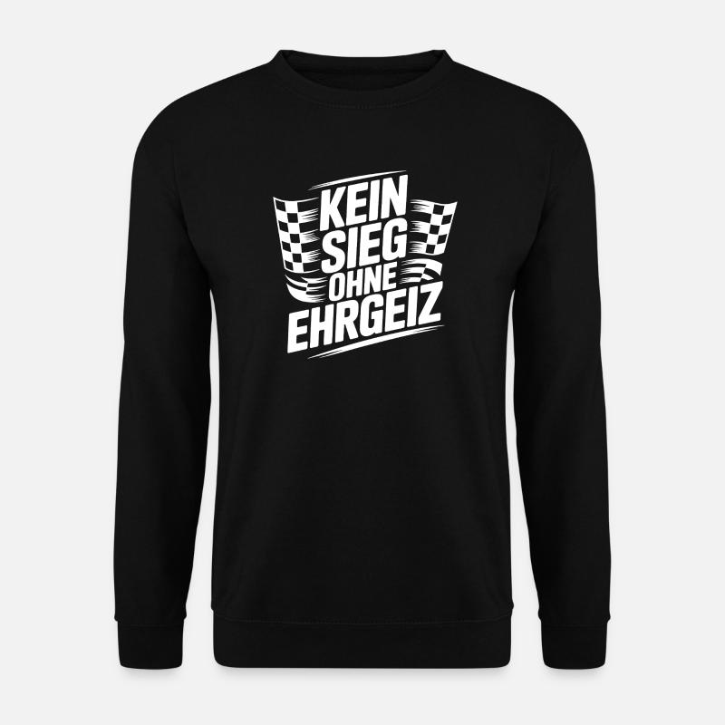 No victory without ambition - Unisex Sweatshirt - black