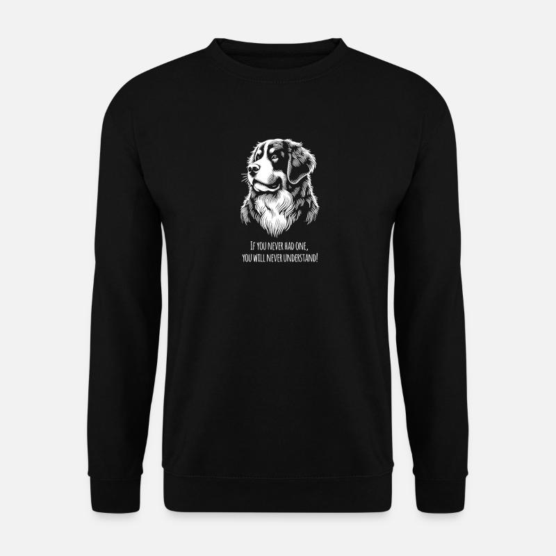 Berner Sennenhund - Unisex Pullover - Schwarz