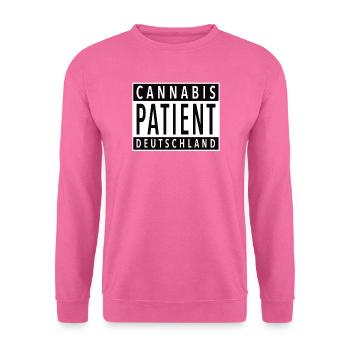 Cannabis Patient Deutschland - Unisex Pullover - Pink - Vorne