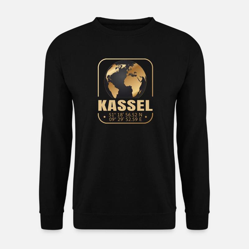 Kassel - Unisex Pullover - Schwarz