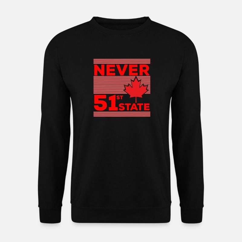 Never The 51st State - Unisex Sweatshirt - black