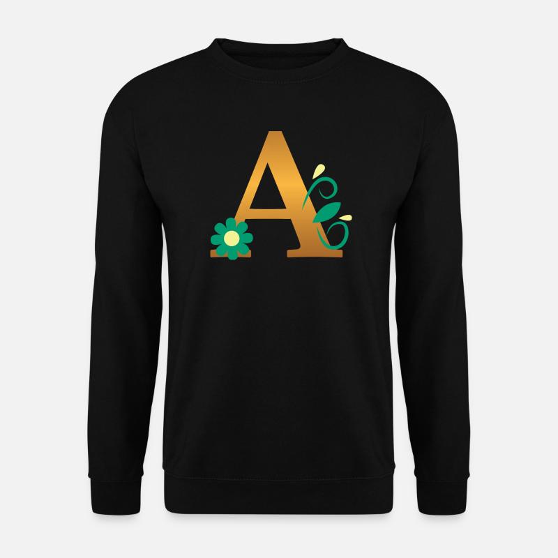A - Unisex Sweatshirt - black