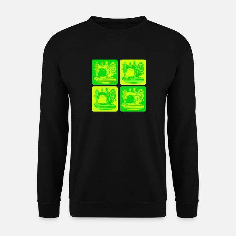 Nähmaschinen Design - Unisex Pullover - Schwarz