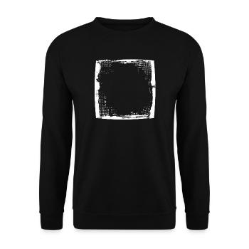 Frame dirty dirty white - Unisex Sweatshirt - black - Front - Alina (178cm) & Michal (187cm)