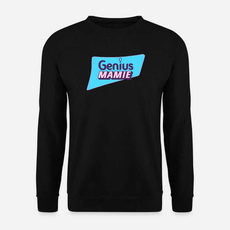 Geniale Oma - Unisex Pullover - Schwarz