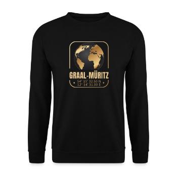Graal Müritz - Unisex Pullover - Schwarz - Vorne - Alina (178cm) & Michal (187cm)