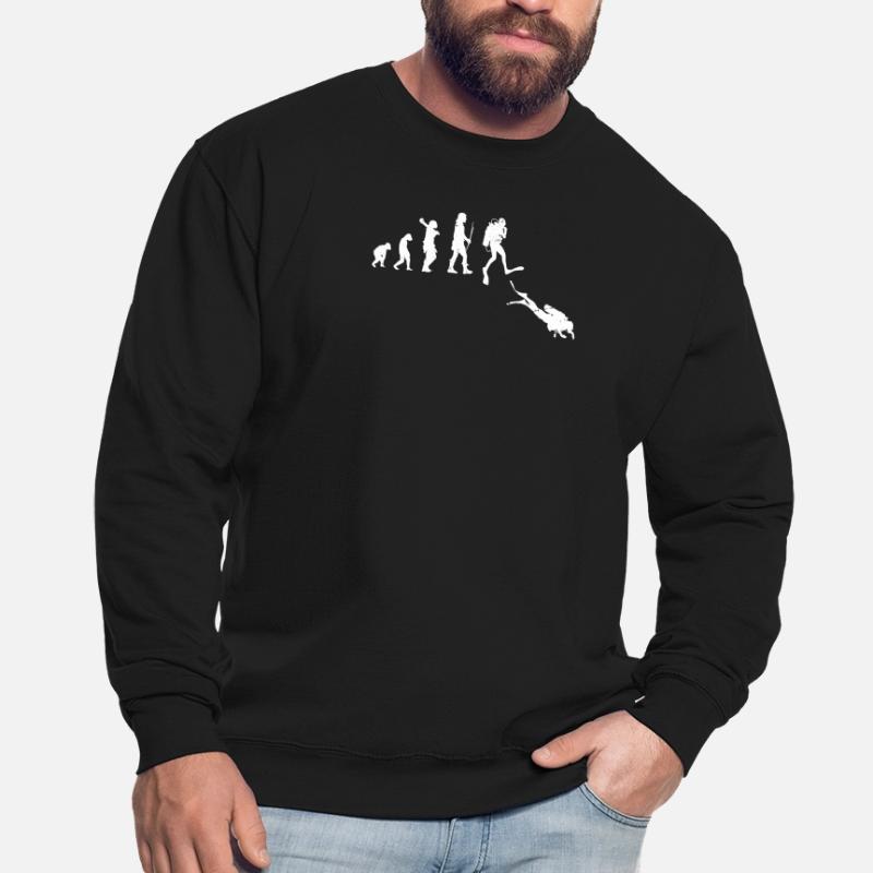 Illustration de l’évolution du progrès humain Sweat-shirt Unisexe