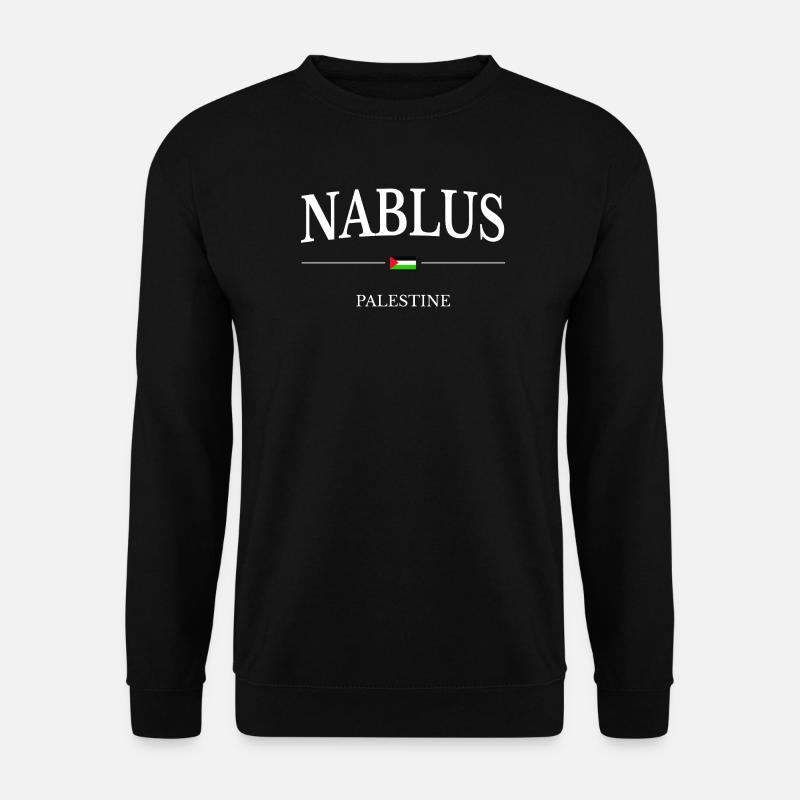 Nablus Palästina - Unisex Pullover - Schwarz