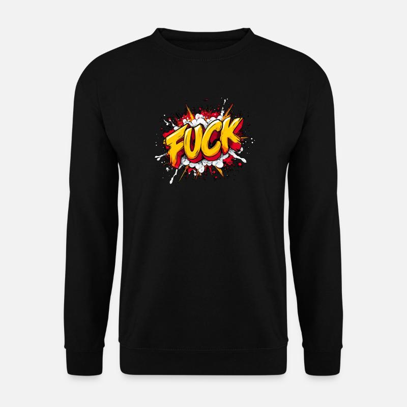 BoomFuuuuuu - Unisex Sweatshirt - black