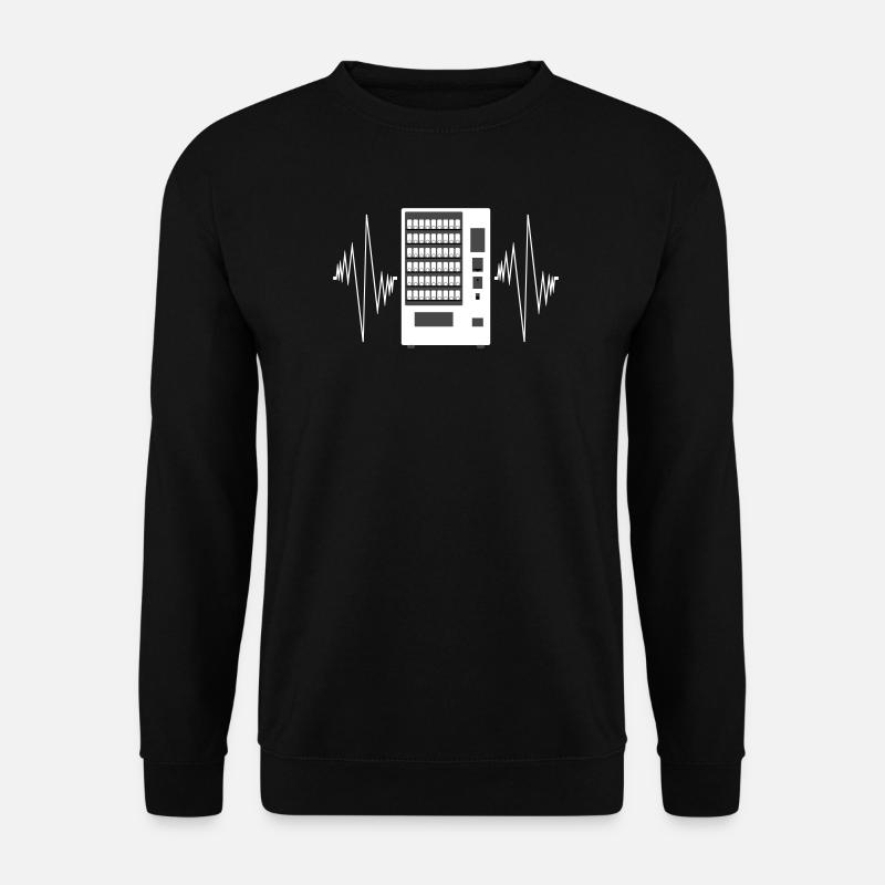 Snack Vending Machine Touchscreen Pulse - Unisex Sweatshirt - black