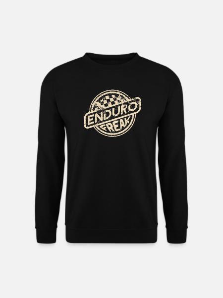 Enduro Freak | Retro Design - Unisex Sweatshirt - black