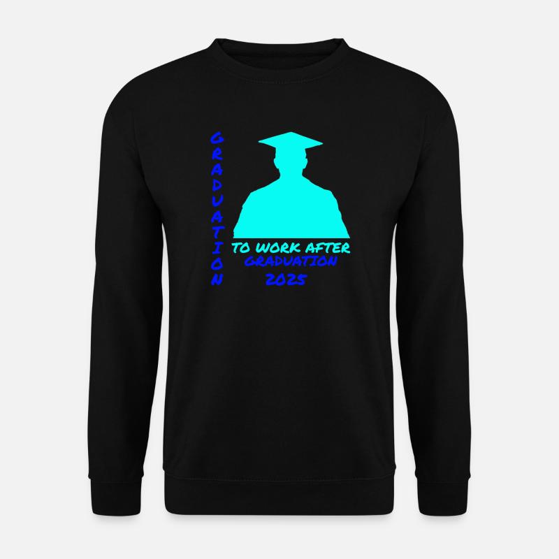 Abschluss 2025: Jobstart Silhouette - Unisex Pullover - Schwarz