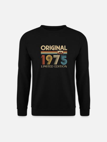 Retro 1970s Cassette Tape Limited Edition - Unisex Sweatshirt - black