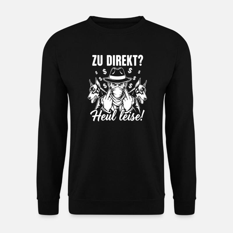 Direkte Ansage - Unisex Pullover - Schwarz