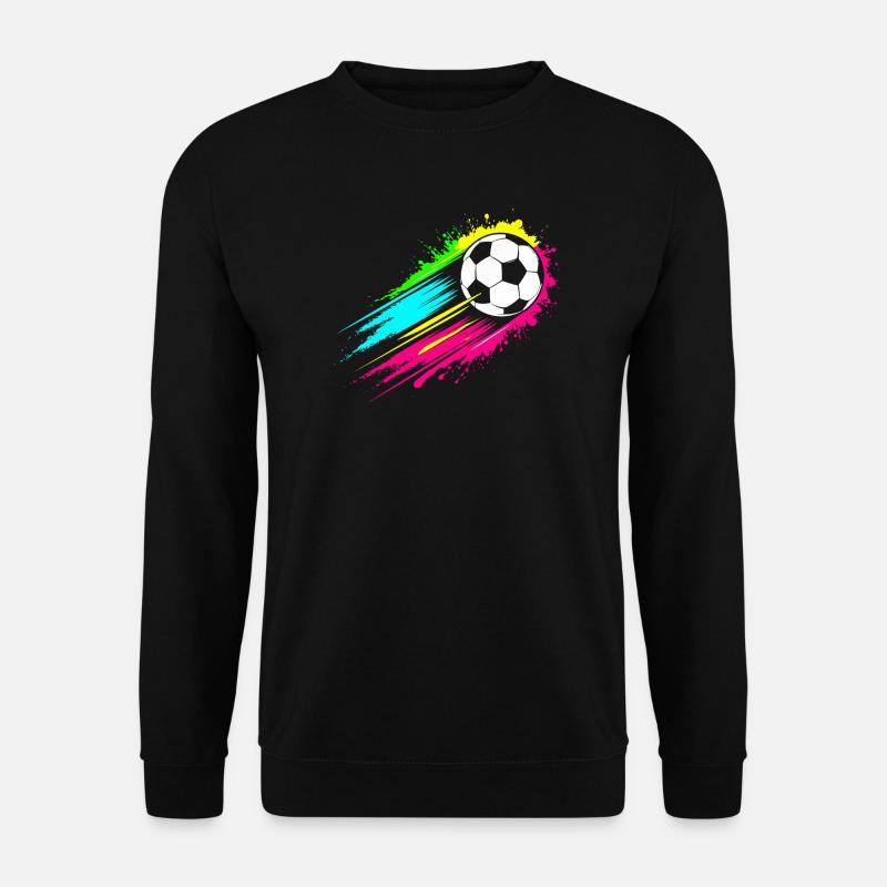 Fußball - Unisex Pullover - Schwarz