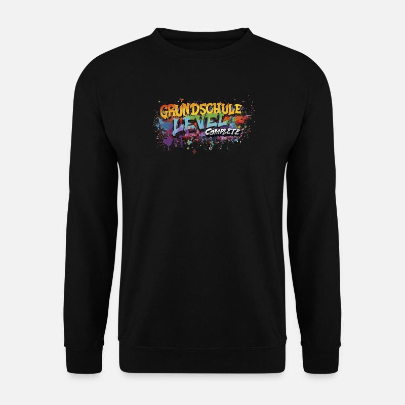 Grundschule Level Complete Graffiti Abschlussshirt - Unisex Pullover - Schwarz