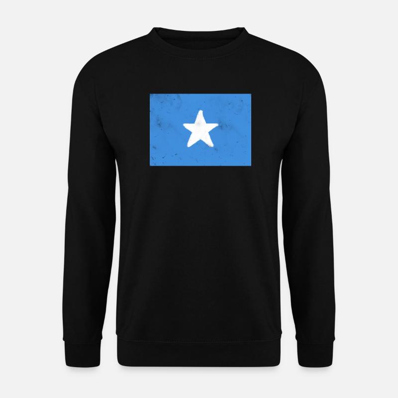 Flagge von Somalia - Unisex Pullover - Schwarz