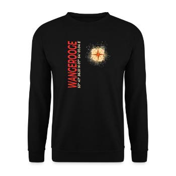 Wangerooge - Unisex Pullover - Schwarz - Vorne - Alina (178cm) & Michal (187cm)