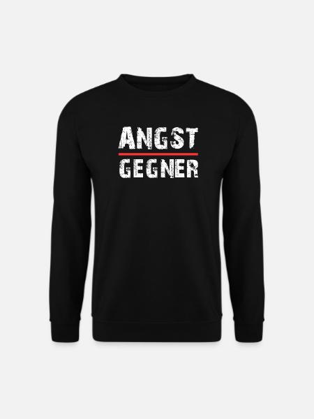 Gamer Angstgegner Furchtlos Kampfgeist - Unisex Pullover - Schwarz