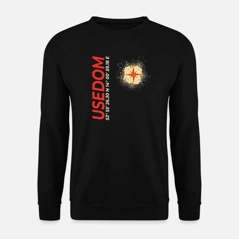 Usedom - Unisex Pullover - Schwarz