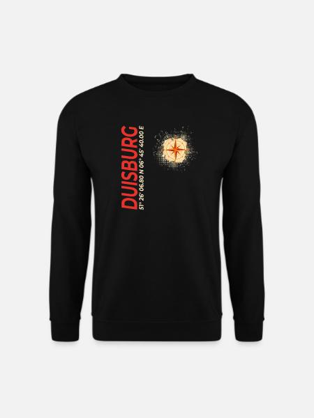 Duisburg - Unisex Pullover - Schwarz