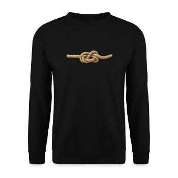 13 nœuds - Sweat-shirt Unisexe - noir - Devant - Alina (178cm) & Michal (187cm)
