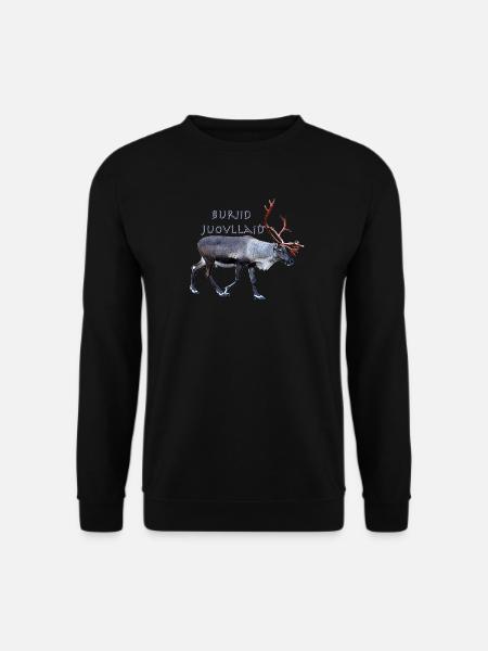 Buriid Juovllaid - Unisex Sweatshirt - black