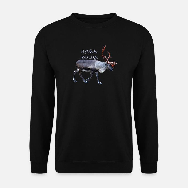 Hyvaa Joulua - Sweat-shirt Unisexe - noir