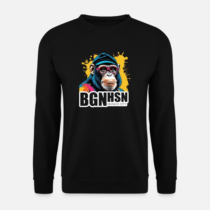 Bogenhausen - parce que c’est votre capot ! - Sweat-shirt Unisexe - noir