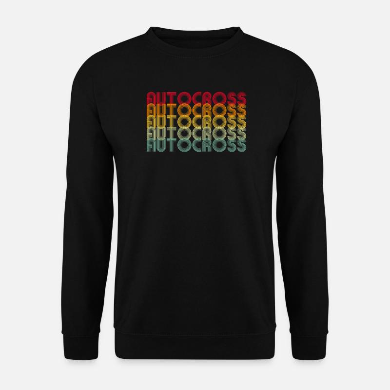 Autocross Stockcar - Unisex Pullover - Schwarz