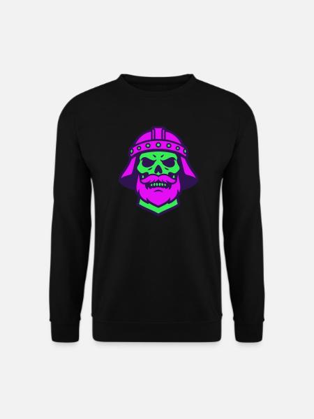Skull Warrior Pop Art - Unisex Sweatshirt - black