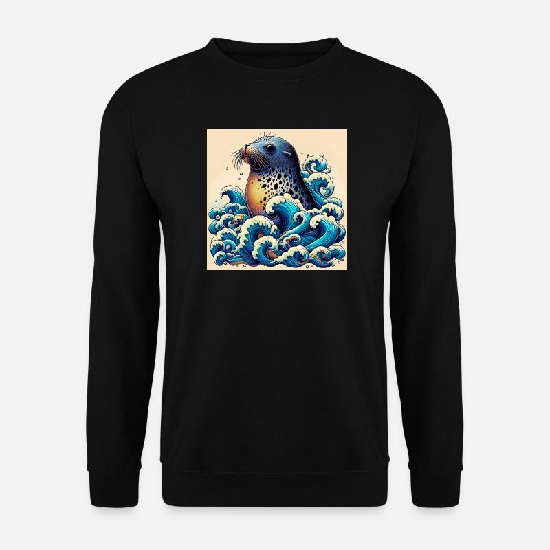 Siegel - Unisex Pullover - Schwarz