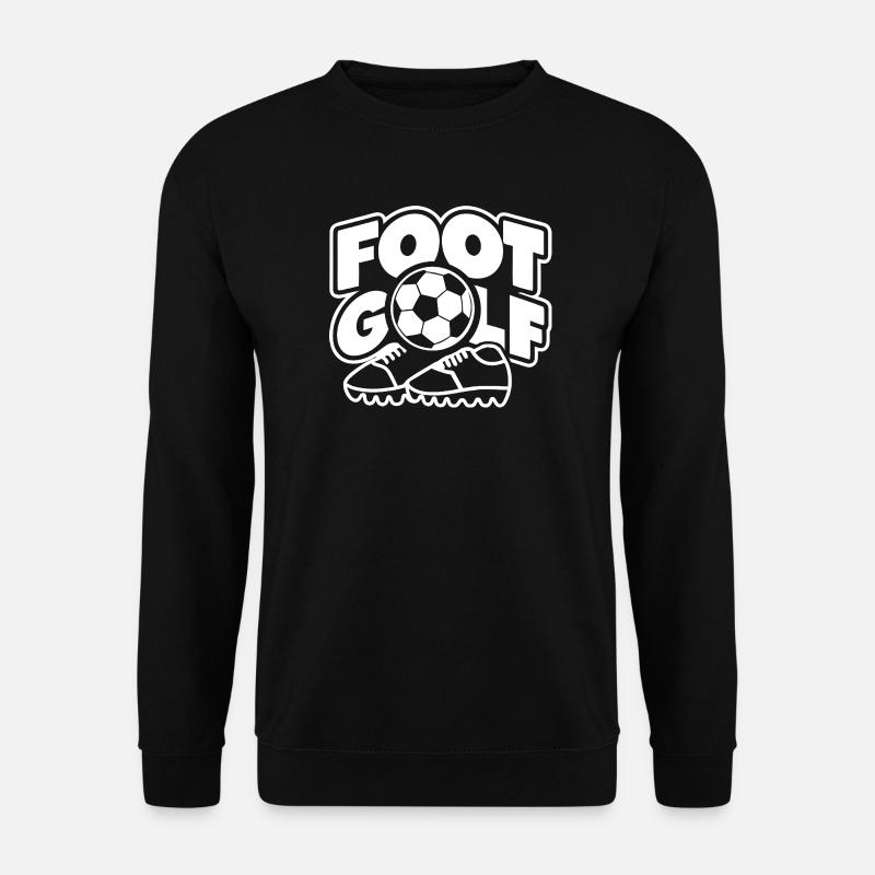 Fußballgolf - Unisex Pullover - Schwarz