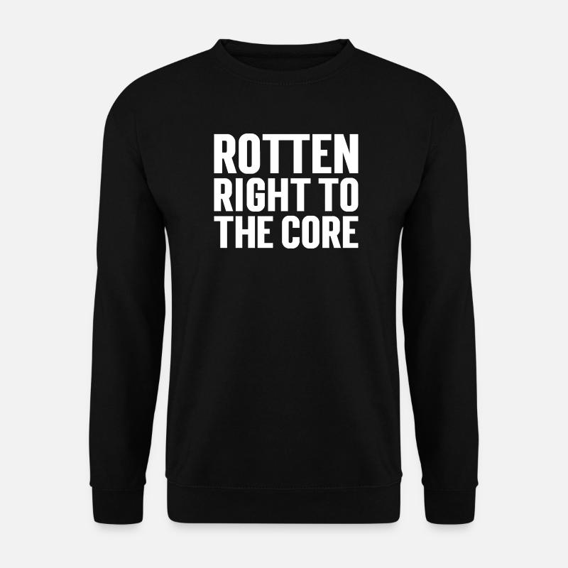 Schwarz-Weiß Abstraktes Stadtdesign - Unisex Pullover - Schwarz
