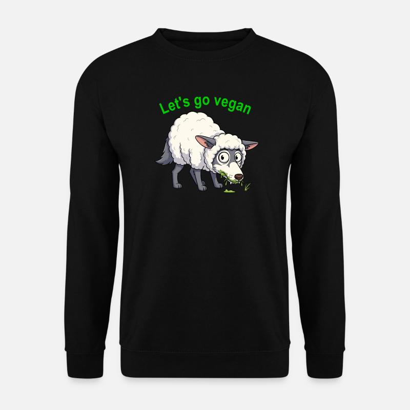 Wolf_in_schaapskleren - Unisex Pullover - Schwarz