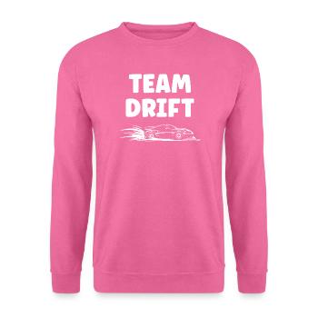 Energetic Drift Car Design - Unisex Sweatshirt - pink - Front