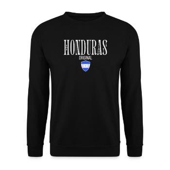 Originally from Honduras, born in Honduras - Unisex Sweatshirt - black - Front - Alina (178cm) & Michal (187cm)